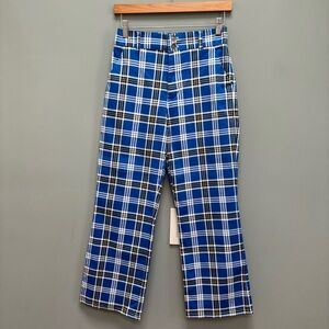 Loudmouth Fairway Gimme Pant Blue Plaid Golfing 6